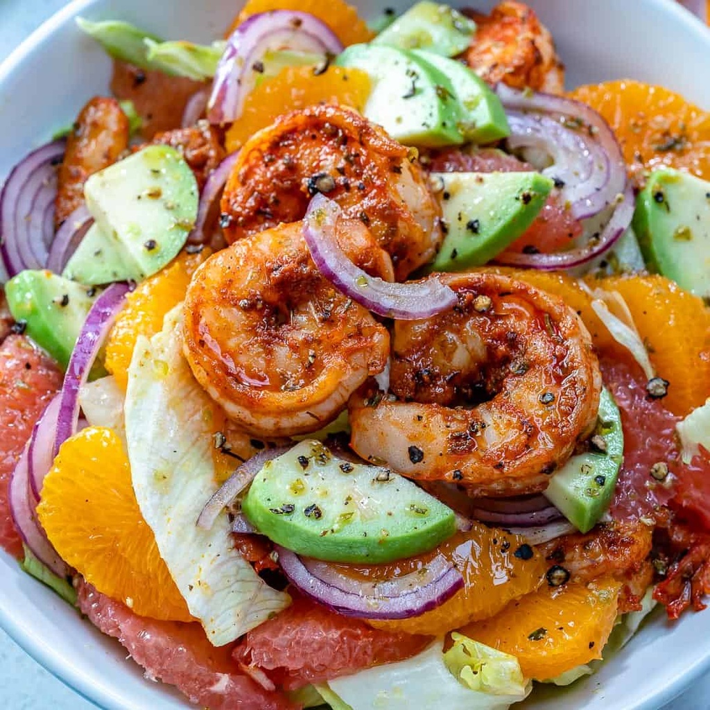 Citrus Prawn Salad