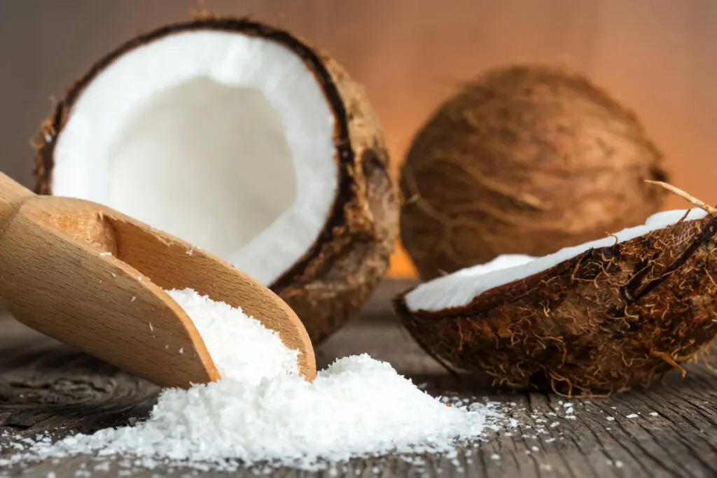 Dry coconut